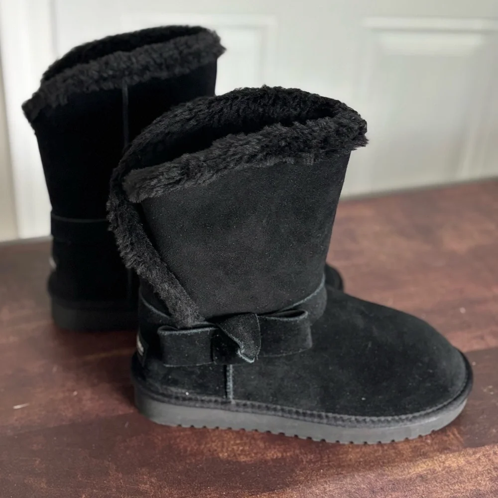 Koolaburra by UGG Suede Bow Short Boots - Arlena_2
